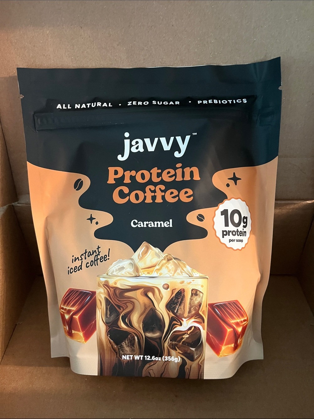 Javvy Protein Coffee Variety Pack - Caramel & Hazelnut bundle - Picture 2 of 4